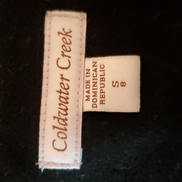 Coldwater Creek Color Block Wool Blend Coat - Picture 4 of 7